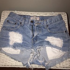 Levi’s Jean shorts